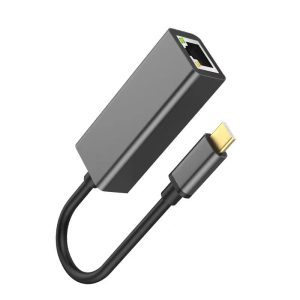 迅乘 ZJK-02 网络转接头 TypeC转RJ45千兆网口 1个