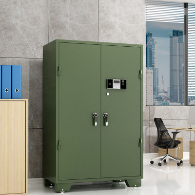 初嘉 CJ QG-5 可定制枪柜管制器械保管柜密码锁加厚智能枪弹存放柜 军绿色 1.50米高步枪柜
