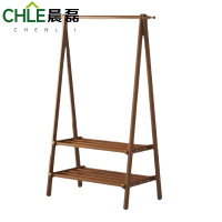 晨磊 衣帽架 茶色(80*46*145cm)个