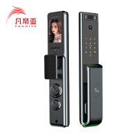 凡帝亚智能锁FDY-M06猫眼视频,远程解锁,视频对讲、移动侦测、抓拍照片、全自动开锁和上锁、LED