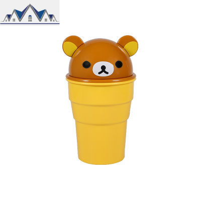 车载垃圾桶前排专用车用创意卡通可爱车内多功能汽车后排垃圾收纳 三维工匠