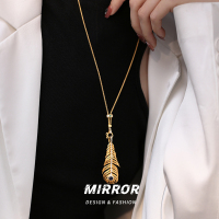 925纯银爆米花珠宝链吊坠项链女锁骨链气质时尚毛衣链轻奢送女朋友老婆情人节七夕生日礼物