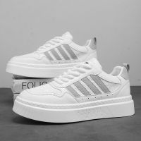 20265男鞋休闲秋季小白鞋时尚新款男士运动透气学生百搭板鞋子男潮