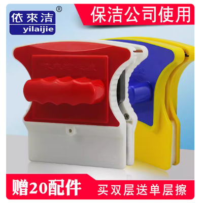 双层加厚中空玻璃器三层双面玻璃清洁器高楼超强洗玻璃刷新极磁-买双层送单层送12布8条+一小分离器