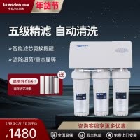 汉斯顿/Hunsdon厨下式通用滤芯净水器家用自来水过滤器高效反渗透RO直饮净水机02