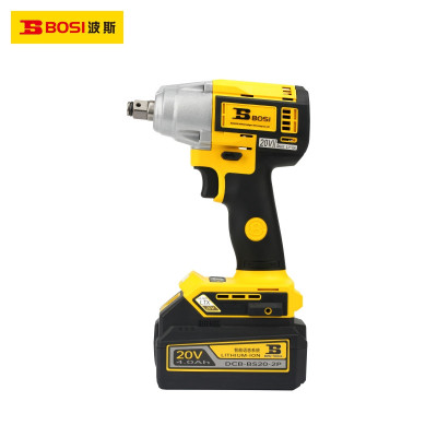 波斯(BOSI)无刷锂电扳手(350N.m 20V/4.0Ah)台