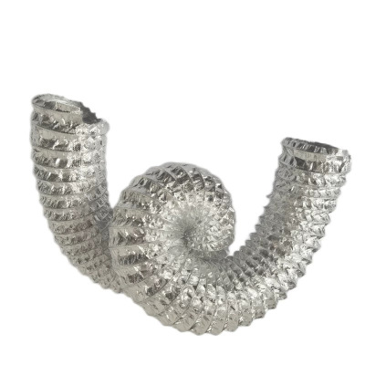 盛京联硕 铝箔通风管排气排烟双层软管 口径75mm(3寸) 拉长7米 根