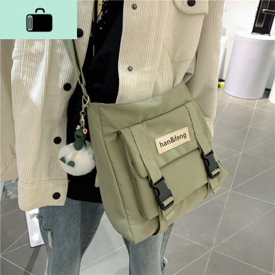 包包女包新款2020百搭大学生上课斜挎包大容量帆布包女单肩包男NEW LAKE女斜挎包