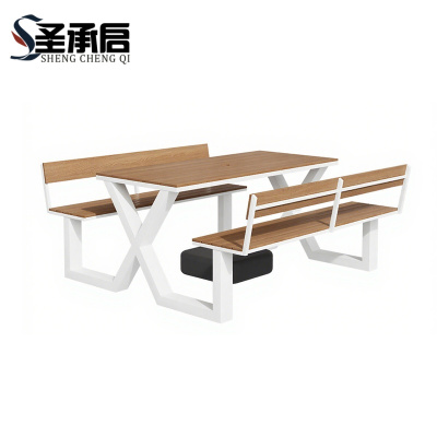 圣承启 连体桌椅 120cm 套