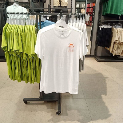 NIKE耐克短袖T恤运动休闲透气针织圆领男装FB9799-100 D