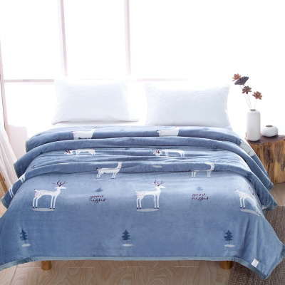 380g/㎡云貂绒现代简约空调毯