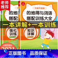 [正版]小学语文的地得专项训练词语搭配大全用法知识详解+强化训练重点知识集锦汇总基础词语手册一二三四五六年级通用知识大