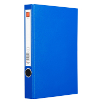 齐心 NO.334 A4 1.5寸 轻便夹 单长押夹 蓝