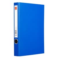 齐心 NO.334 A4 1.5寸 轻便夹 单长押夹 蓝