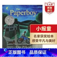 [正版]小报童 送报男孩 英文原版 The Paperboy 戴夫皮尔奇 内裤超人 Dog Man作者 获奖绘本 平装