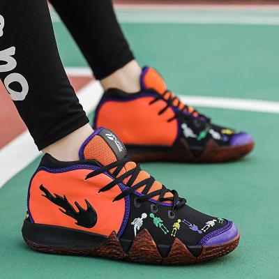 高帮篮球鞋男鞋潮流透气运动鞋学生水泥地战靴鸳鸯双色青少年球鞋