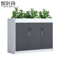 智叶舟办公柜三门1200*300*1000mm台