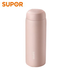 苏泊尔(SUPOR)保温杯316L不锈钢真空铜芯380ml/450 家用保温杯茶水杯 KC38FP11/KC45FP11