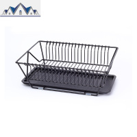 厨房碗筷餐具沥水架水果蔬菜收纳篮盘碗碟置物架子晾碗滴水架 三维工匠