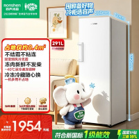 容声大冰象291L立式冰柜家用变频新一级能效风冷无霜冷藏冷冻两用-40℃小冰箱BD-291E30LNLAD国家补贴