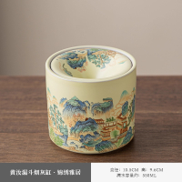 厨小姐 家用高级烟灰缸高端创意桌面摆件大号烟灰缸香烟缸防飞灰 个