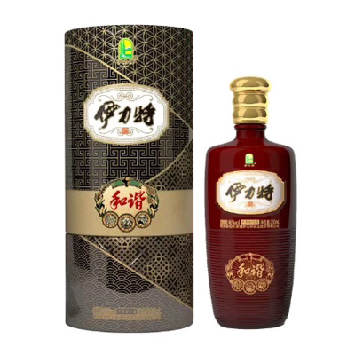 伊力特 和谐 浓香型白酒 46度 250ml 铁筒包装