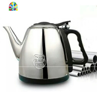 名宇名炉茶具茶炉自动上水通用配件五环四环不锈钢电热泡茶烧水壶 FENGHOU 304古壶小五黑[1.2L]