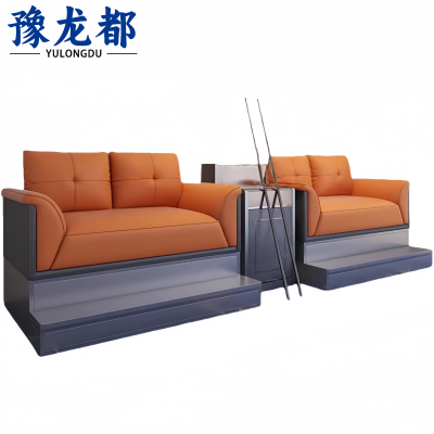 豫龙都 台球沙发 2+2+茶几 套