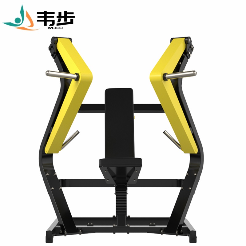 韦步EM810商用坐式下斜推胸训练架大黄蜂系列肌肉专项练习自由力量器械