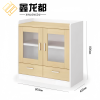 鑫龙都茶水柜800*400*800mm组