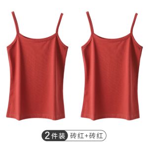棉质辣妹吊带打底背心女外穿潮流夏白色内搭外穿短款上衣女