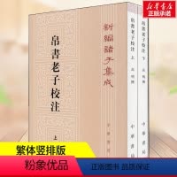 [正版]帛书老子校注全2册 新编诸子集成帛书老子校注高明撰繁体竖排版 黑白无彩图老子书籍国学中华书局中华经典名著书