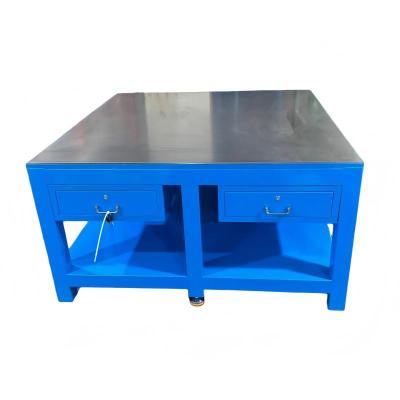 瑾如云海 钳工台 重型工作台 1500*1500*800mm(二抽) 台