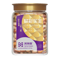 蒲臻善花生颗颗饱满多种风味嘎嘣香脆罐装多彩花生330g