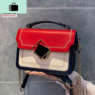 小包包女包2020新款潮时尚斜挎单肩百搭链条小方包小众洋气NEW LAKE女斜挎包