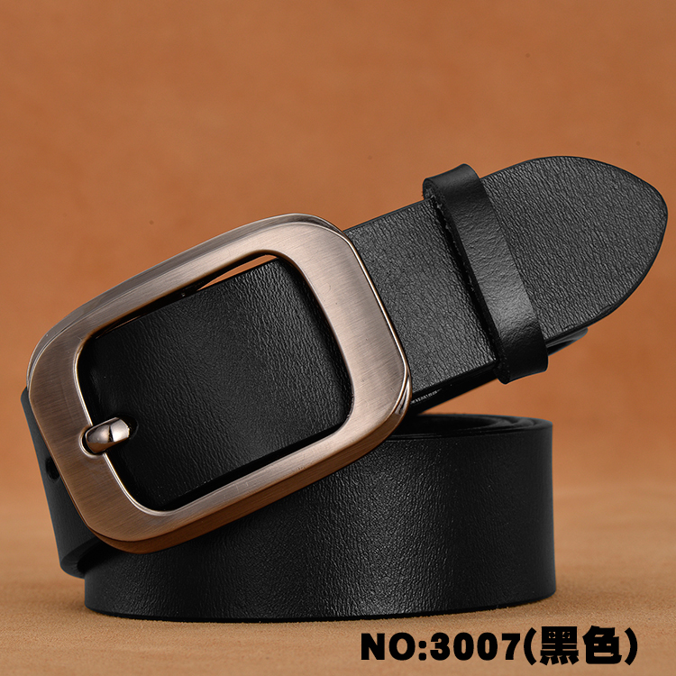 盛世尼曼女士皮腰带装饰休闲简约百搭韩国学生宽ins潮牛仔裤皮带