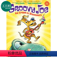[正版]Groovy Joe #1: Ice Cream & Dinosaurs 爱弹吉他的梗犬祖祖1 英文原版 纽约