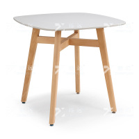 臻远 ZY-VC112710 洽谈桌岩板餐桌 800*800*740 单位:1张