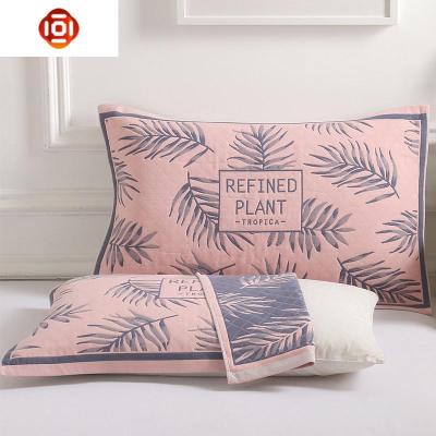 棉棉帎巾枕头巾大人六层纱布枕巾一对装整巾忱巾三维工匠