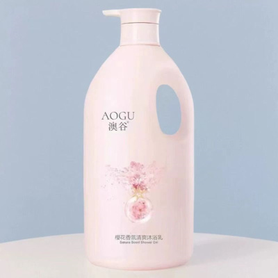 阿道夫澳谷樱花香氛清爽沐浴乳持久留香家庭装1800ml