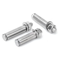 JIBIN/继彬 GB22795-表5 膨胀螺栓 碳钢 镀白锌 M14×300 个