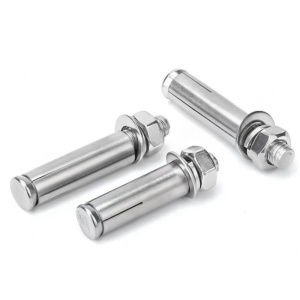 JIBIN/继彬 GB22795-表5 膨胀螺栓 碳钢 镀白锌 M14×300 个