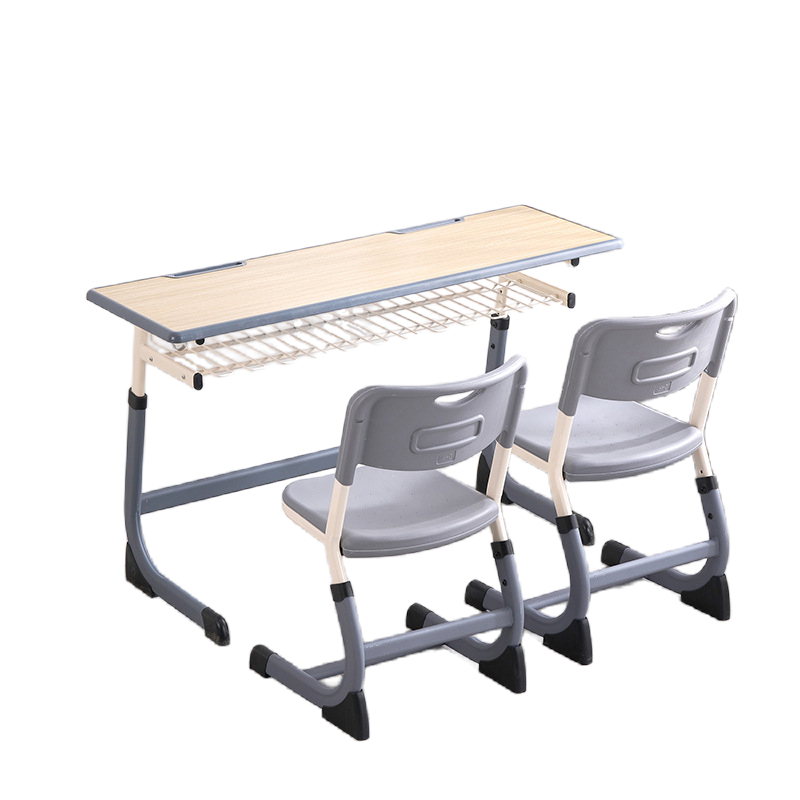 锦北 学校高中小学生课桌椅ABS加厚教室课桌椅培训补习椅子 款式七