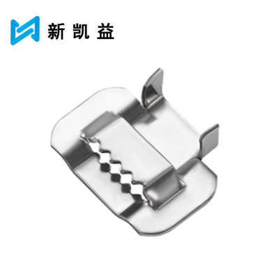 新凯益 304不锈钢牙型扎扣 8mm 个