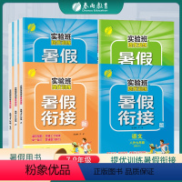 七升八 语文 人教 初中通用 [正版]2023实验班提优训练暑假衔接语文数学英语物理科学人教苏科译林外研社浙教初一二三七