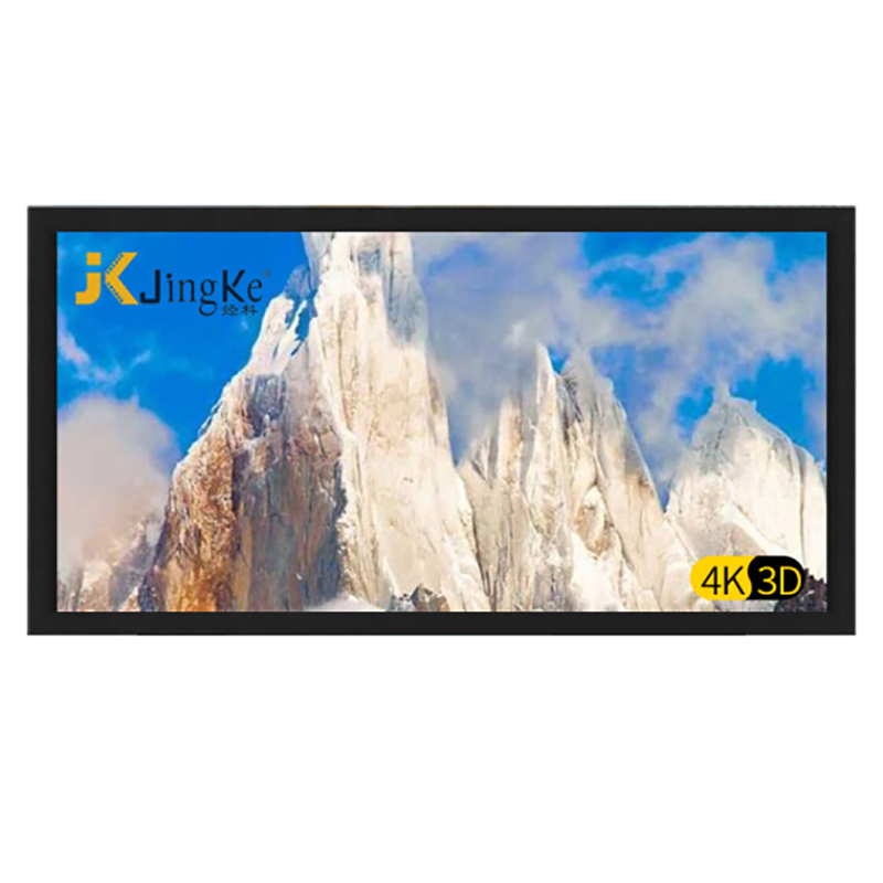 经科JK画框工程幕布H3-FL/W2高清投影机投影仪玻纤灰幕200寸16:10