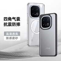 KONEL 适用于vivo iqoo13护甲磁吸壳四角气囊防摔磨砂手感防滑简约大气手机保护套