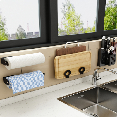 厨房纸巾架壁挂