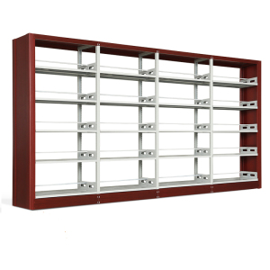 慧采云 钢制书架学校图书馆书店书籍室阅览室双面书架资料架双面一列四组