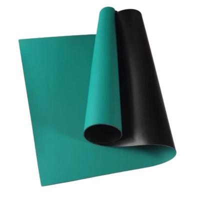 鑫迈凯斯 防静电橡胶板 绝缘橡胶垫 1*10米 厚5.0mm 卷